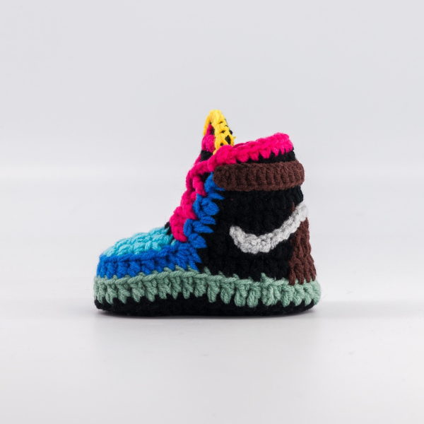 Baby Crochet Sneakers - AJ Biohack - Baby Sneakers Shop - unisex baby crochet shoes