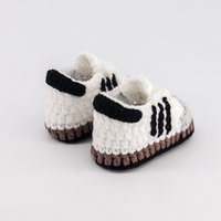 Thumbnail for Baby Crochet Sneakers - Samba OG - Baby Sneakers Shop - unisex baby crochet shoes