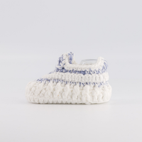 Thumbnail for Baby Crochet Sneakers - YZY Static - Baby Sneakers Shop - unisex baby crochet shoes