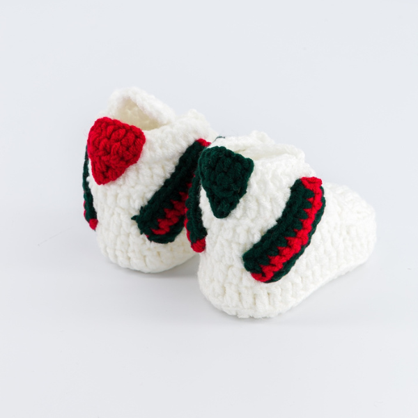 Baby Crochet Sneakers - Double G