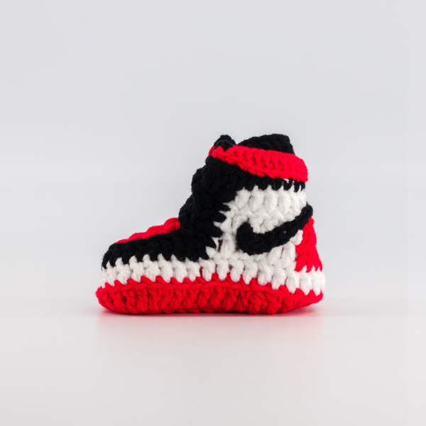 Baby Crochet Sneakers AJ1 Chicago