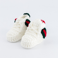 Thumbnail for Baby Crochet Sneakers - Double G