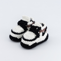 Thumbnail for Baby Crochet Sneakers - Dunk Mocha