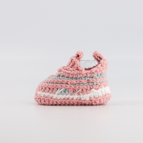 Baby Crochet Sneakers - Air Max Pink