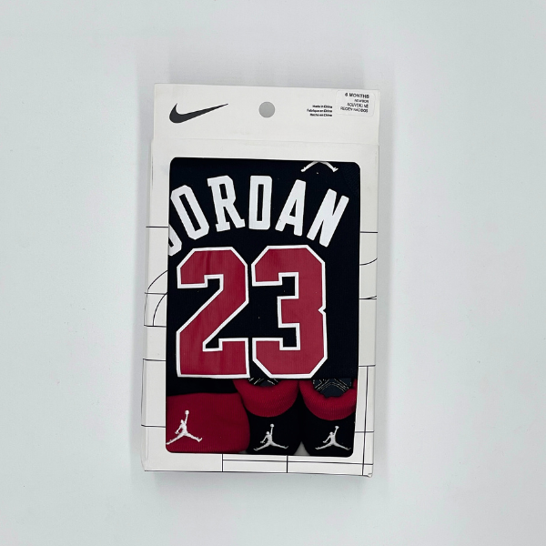 Baby Gift Pack - Jordan Jersey Black (3 Set)