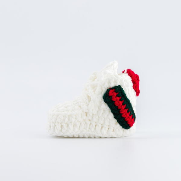 Baby Crochet Sneakers - Double G