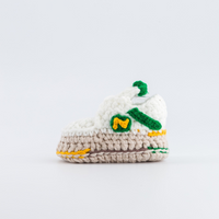 Thumbnail for Baby Crochet Sneakers - NB Leon