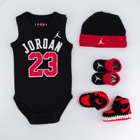 Thumbnail for Baby Gift Pack - Jordan Jersey Black (3 Set)