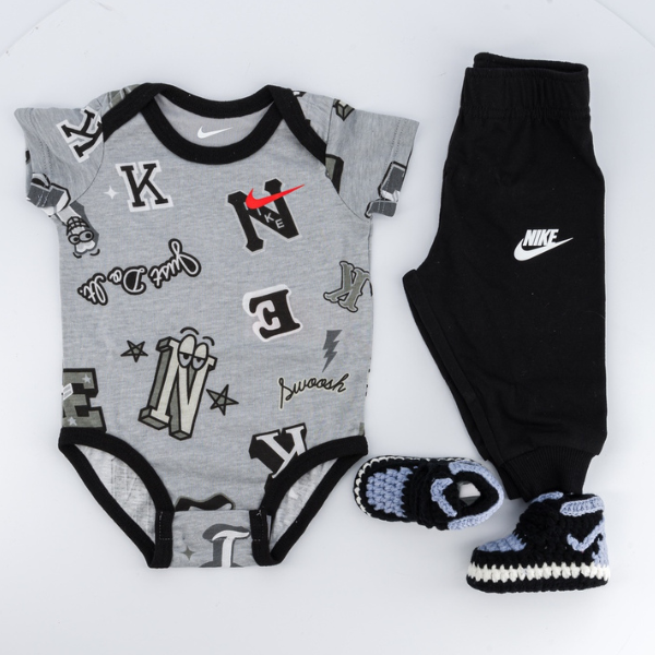 Baby Gift Pack - Nike Letters (2 Set)