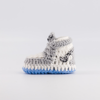 Thumbnail for Baby Crochet Sneakers - AJ Christian - Baby Sneakers Shop - unisex baby crochet shoes