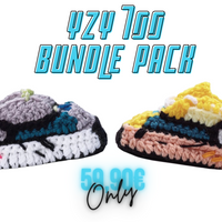 Thumbnail for Bundle Pack - Yzy (Sunflower x OG) - Baby Sneakers Shop - unisex baby crochet shoes