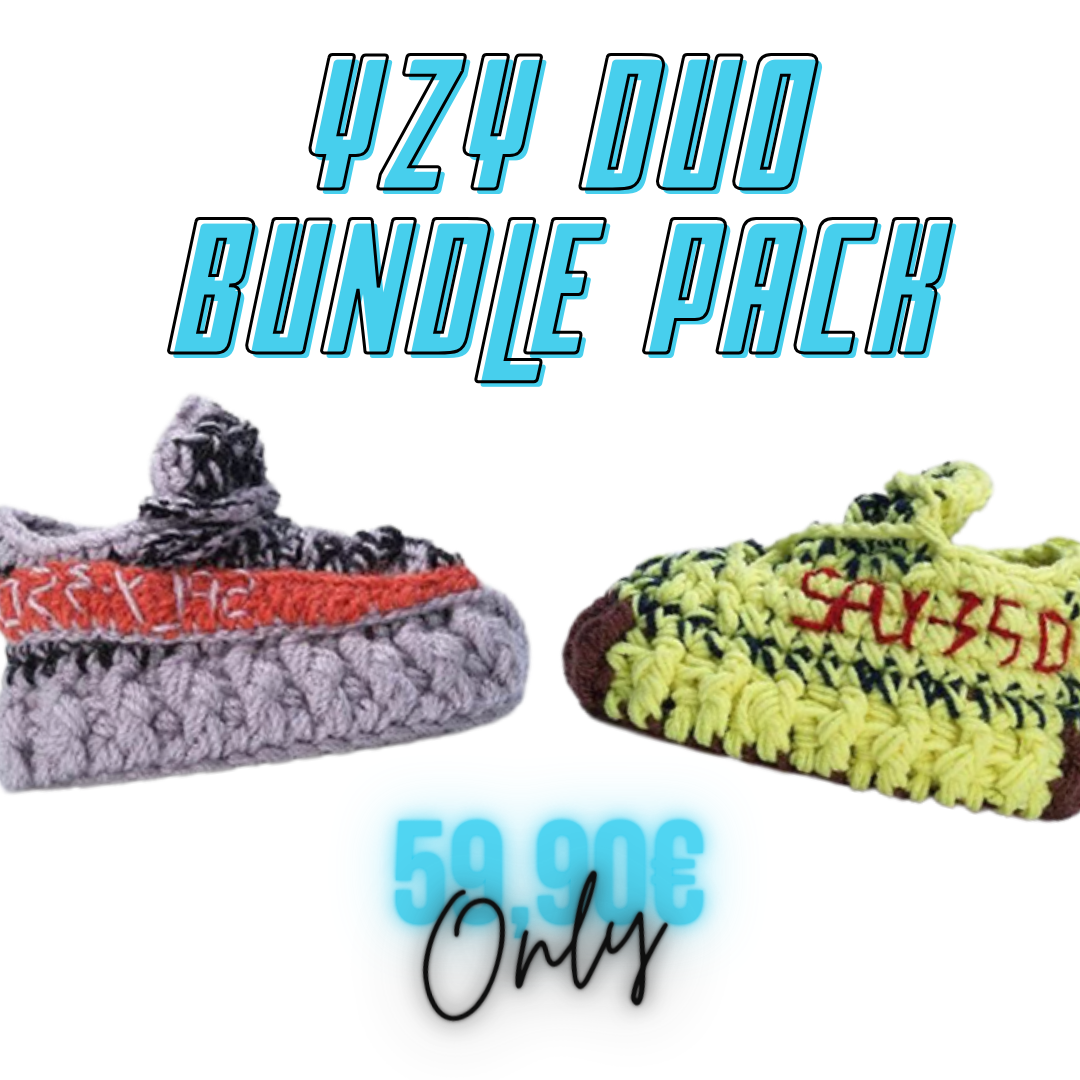 Bundle Pack - YZY (Beluga x Frozen) - Baby Sneakers Shop - unisex baby crochet shoes