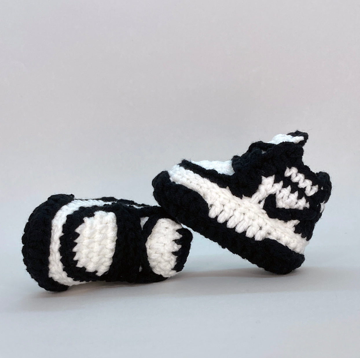 Bundle Pack - Dunk (Panda x Pinky) - Baby Sneakers Shop - unisex baby crochet shoes