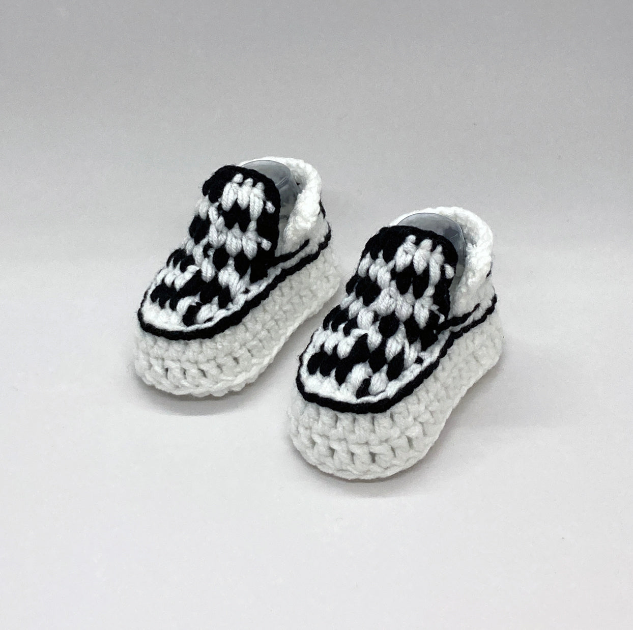 Bundle Pack - VANS (Checker Red & Black) - Baby Sneakers Shop - unisex baby crochet shoes