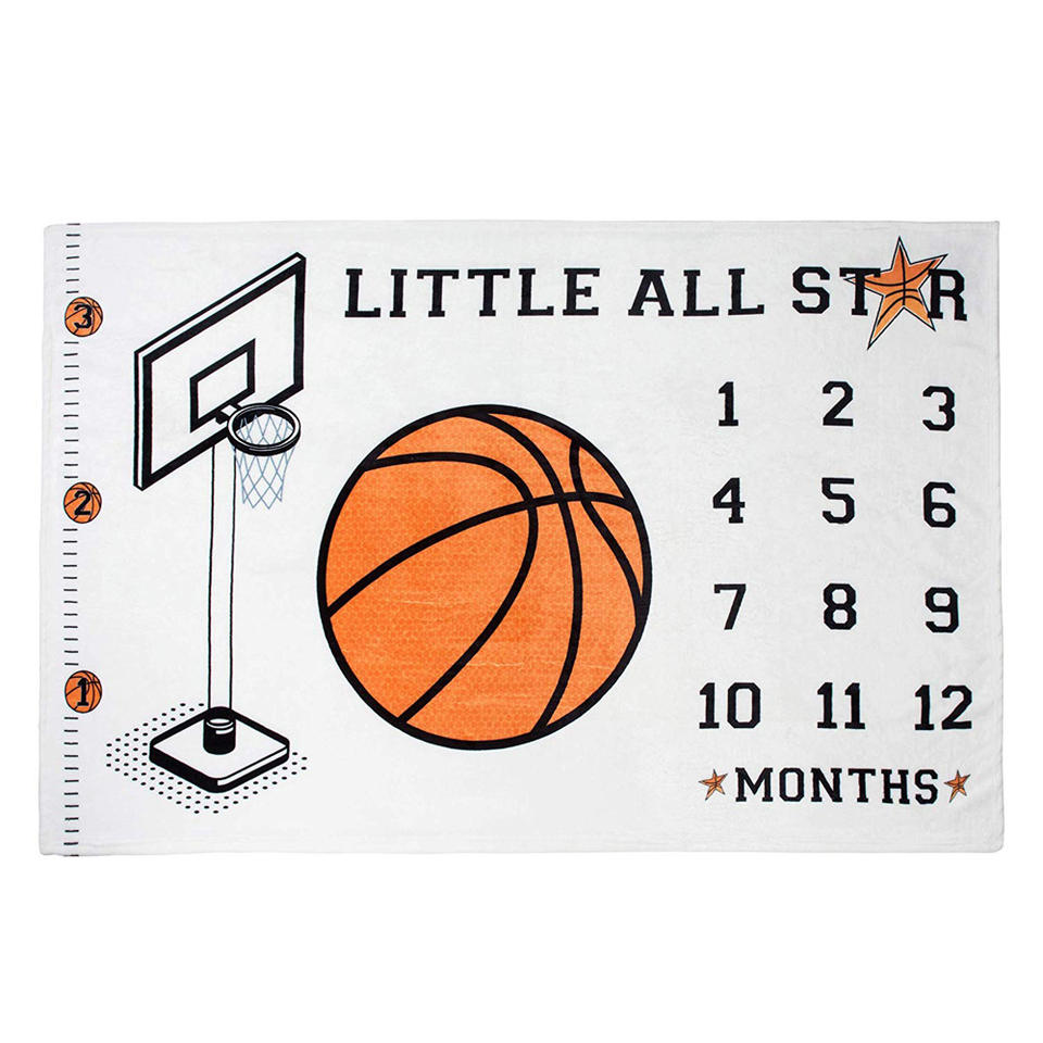 Basketball All Star Baby Blanket - Baby Sneakers Shop - unisex baby crochet shoes