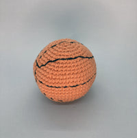 Thumbnail for Small Crochet BasketBall (Toy) - Baby Sneakers Shop - unisex baby crochet shoes