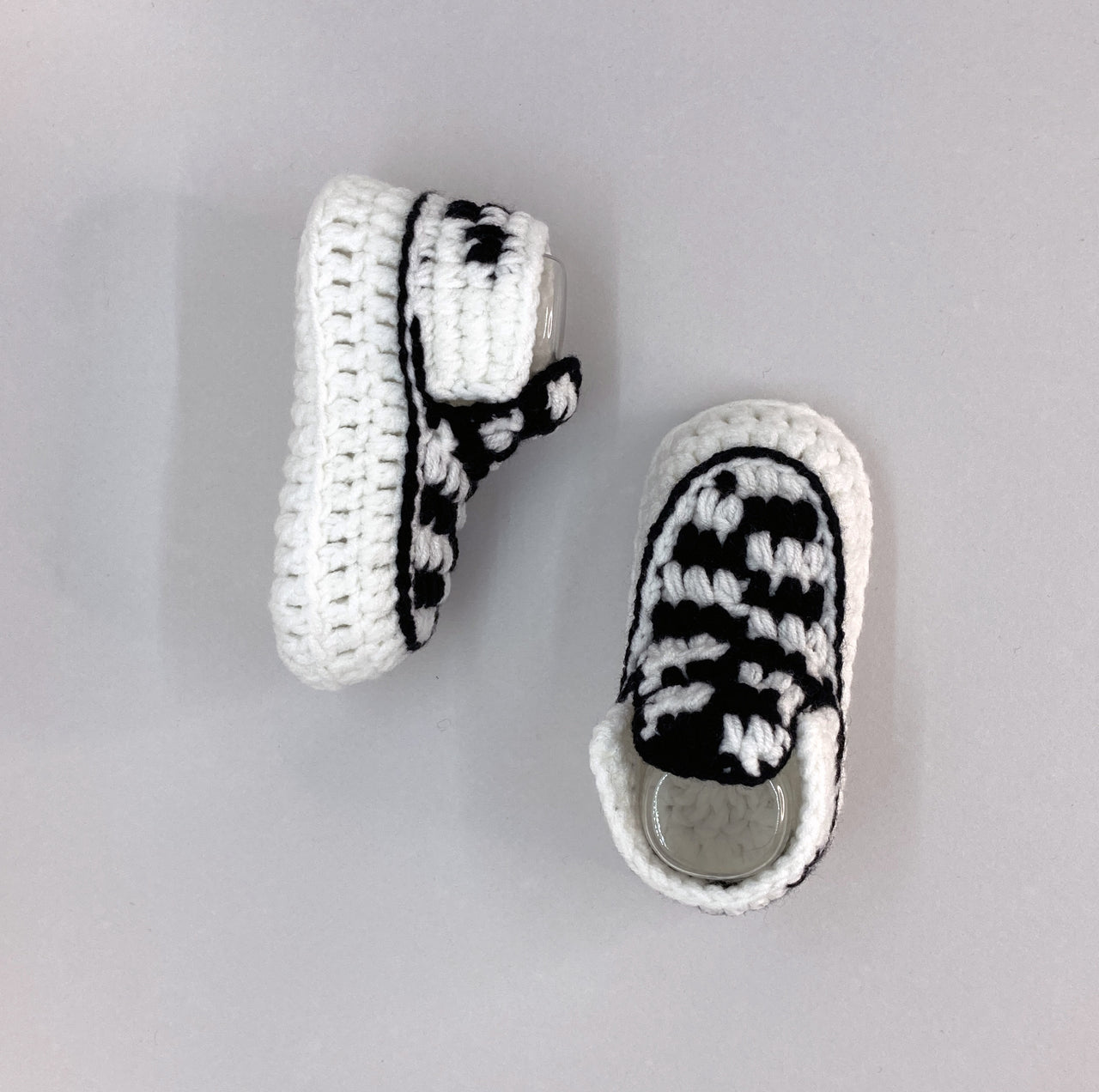 Bundle Pack - VANS (Checker Red & Black) - Baby Sneakers Shop - unisex baby crochet shoes